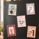 Custom Dog Cat Portrait - Turn Pet Photo Into Art - Vintage Frame - Personalized Magnet