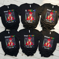 Custom Family Pre-K Graduation - Personalized Photo Shirt
