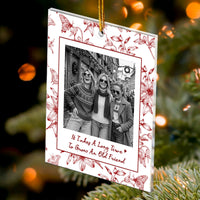 Personalized Photo Christmas Ornament - Funny Best Friend Keepsake Gift