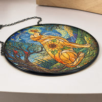 Custom Photo Pet Memorial Personalized Window Hanging Suncatcher