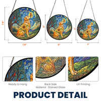 Custom Photo Pet Memorial Personalized Window Hanging Suncatcher