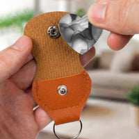 Custom Spicy Photo & Message - Personalized Leather Photo Pocket Hug