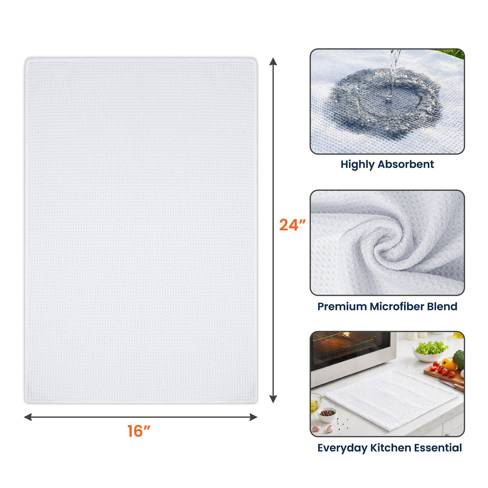 Personalized Birth Flower Kitchen Towel - Custom Name Gift for Her, Mom