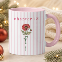 Personalized Yarnaholic Tumbler, Custom Birth Flower Gift for Crochet & Knitting Lover