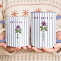 Personalized Yarnaholic Tumbler, Custom Birth Flower Gift for Crochet & Knitting Lover