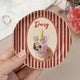 Custom Dog Cat Portrait - Turn Pet Photo Into Art - Vintage Retro Frame - Personalized Jewelry Dish
