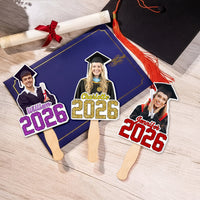 Custom Face Graduation - Personalized Graduation Fan