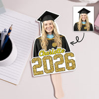 Custom Face Graduation - Personalized Graduation Fan