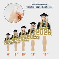 Custom Face Graduation - Personalized Graduation Fan