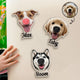 Custom Funny Face Gift For Dog Lover, Dog Mom, Dog Dad - Personalized Fridge Magnet