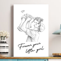 Custom Gift With Photo Father's Day Gift For Dad, Husband - Personalized Poster