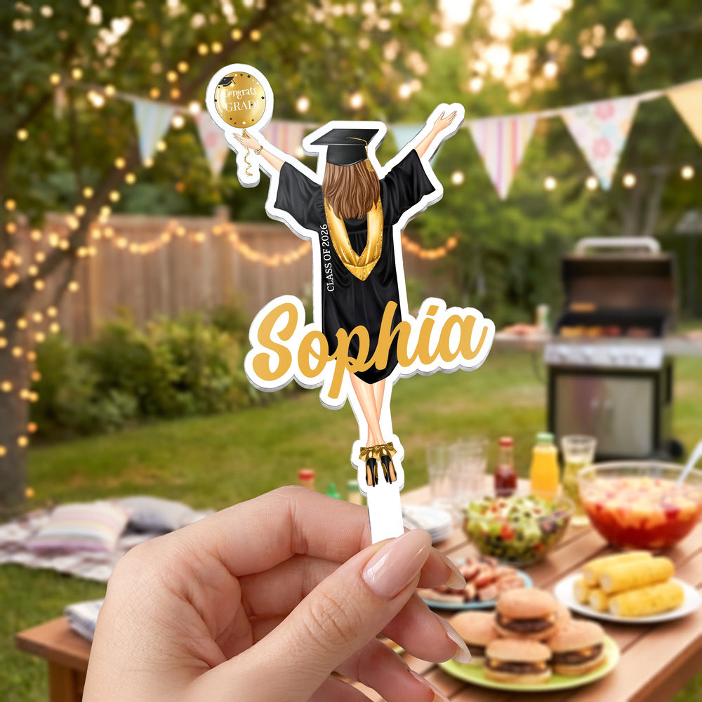 Custom Graduation - Personalized Cake Topper