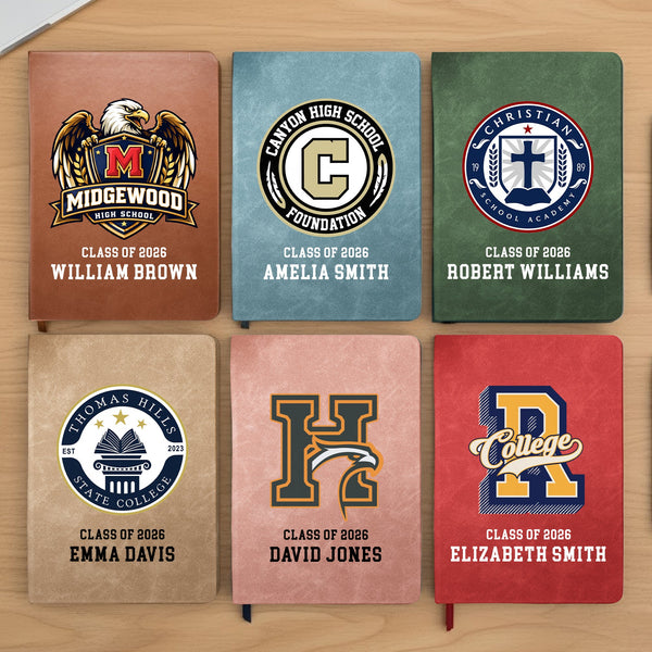 Custom Logo Graduation - Personalized Journal