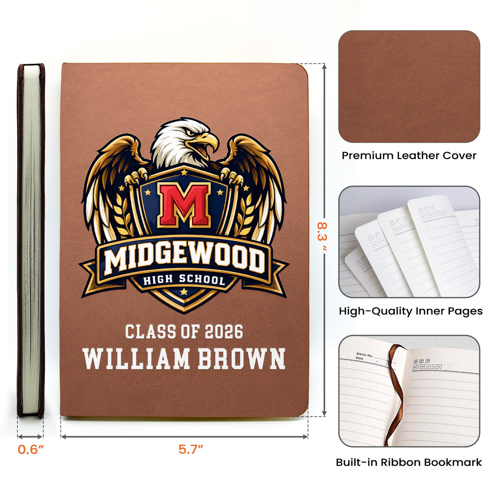 Custom Logo Graduation - Personalized Journal