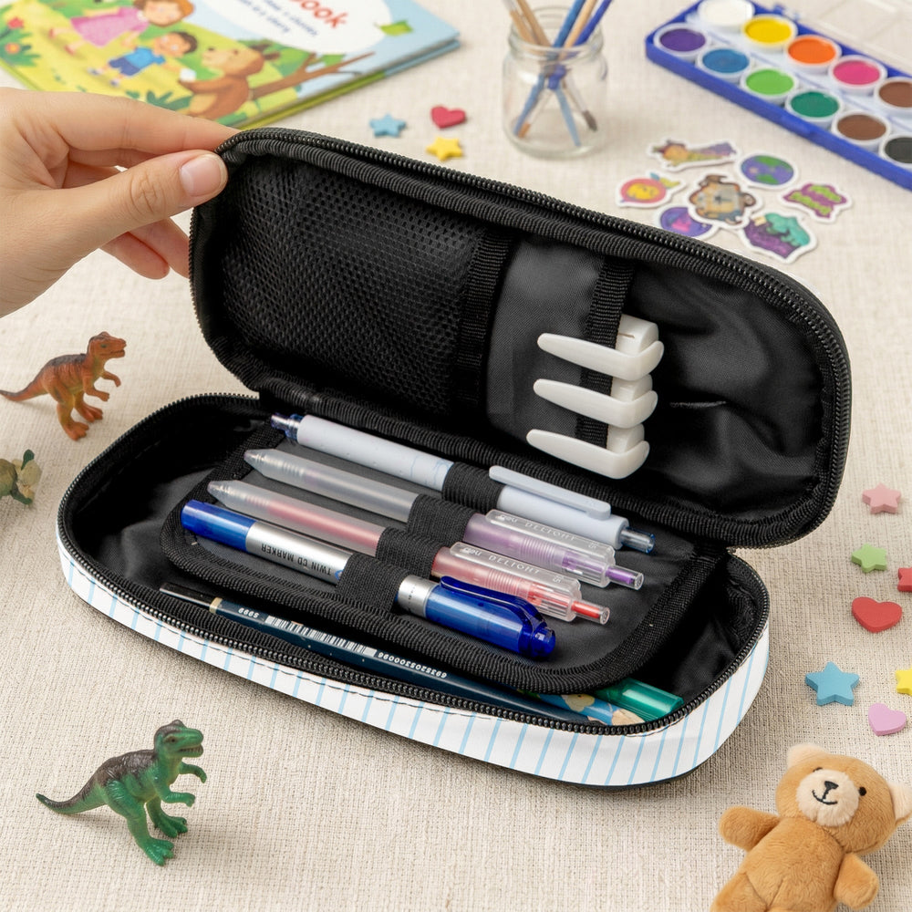 Custom Name And Grade Back To School Gift For Kid - Personalized Pencil Case