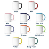 Custom Name Bookstore Christmas Mug - Personalized Ceramic Coffee Cup Gift