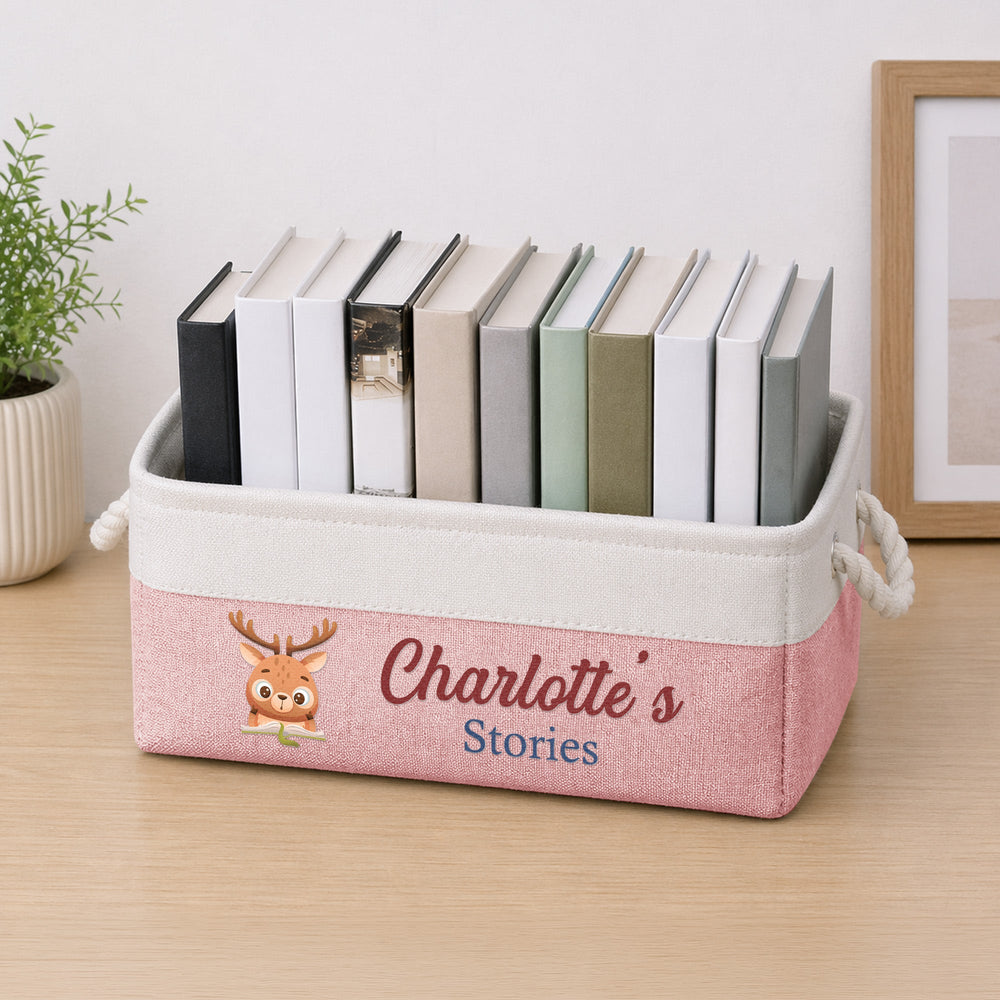Custom Name For Baby Shower Baby Gift - Personalized Storage Basket