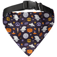 Personalized Halloween Pet Bandana Collar - Custom Dog Cat Costume Name Bandana Gift