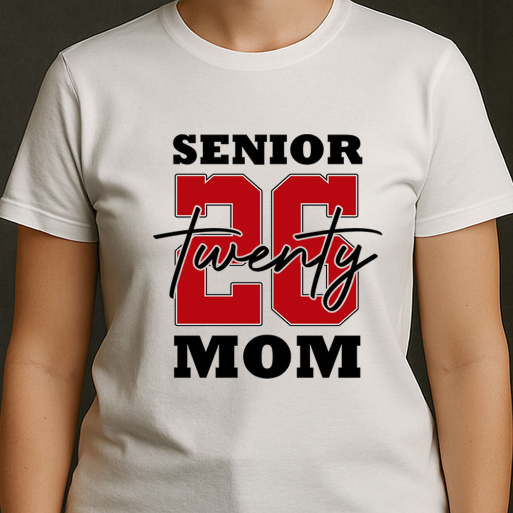 Custom Name Senior Mom - Personalized Shirt