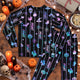 Personalized Halloween Pajama Pants - Custom Name Matching Family Outfits