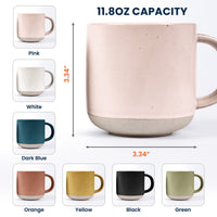 Personalized Love Tree Ceramic Mug - Custom Initials Anniversary Gift for Couples