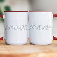 Custom Name With Naughty Alphabet, Funny Mug For Couples, Coworkers - Personalized Mug
