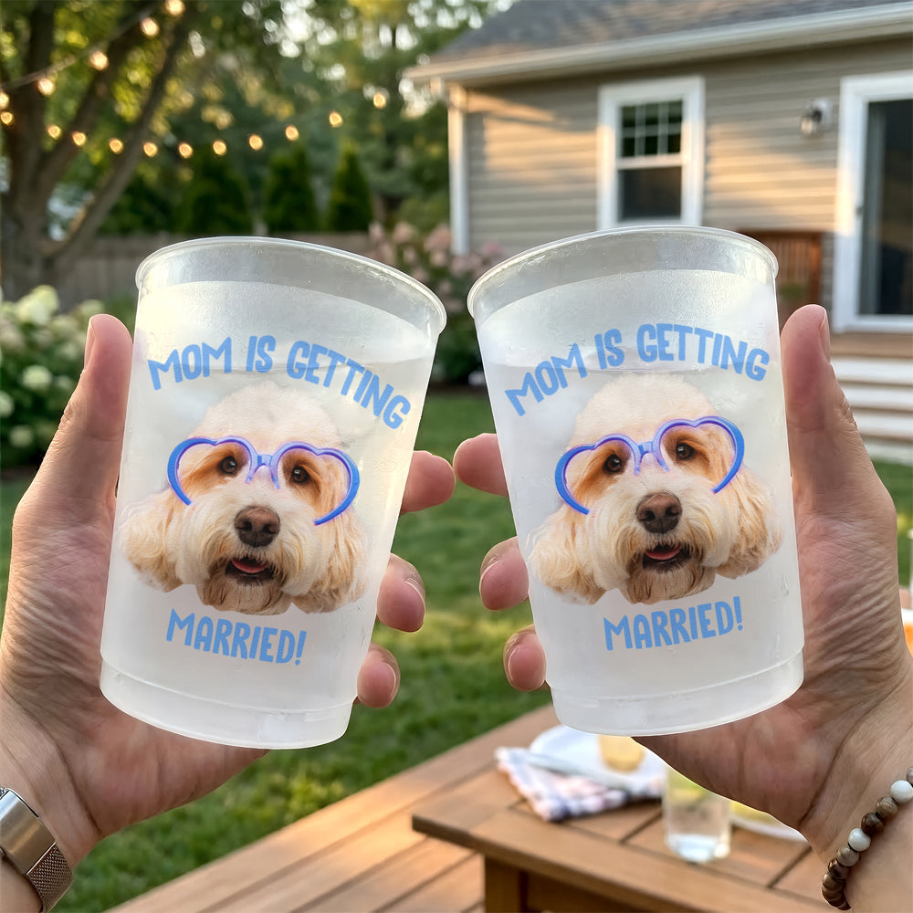 Custom Pet Face Bachelorette Party - Personalized Cups