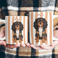 Custom Pet Portrait Cartoon Style Art Gift For Pet Lovers - Personalized Mug