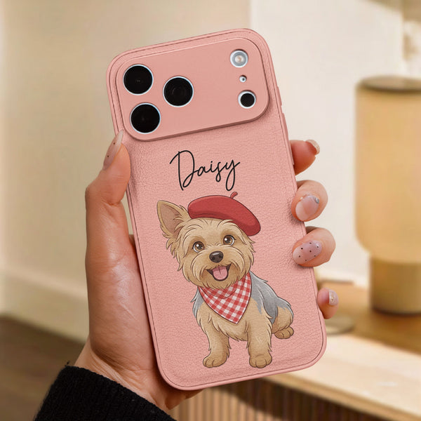 Custom Pet Portrait Cartoon Style Art New Version - Personalized Phone Case