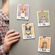 Personalized Colorful Cartoon Pet Portrait Acrylic Magnet – Custom Photo Cat & Dog Gift