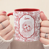 Custom Pet Portrait Mug Unique Gift For Pet Lovers - Personalized Mug
