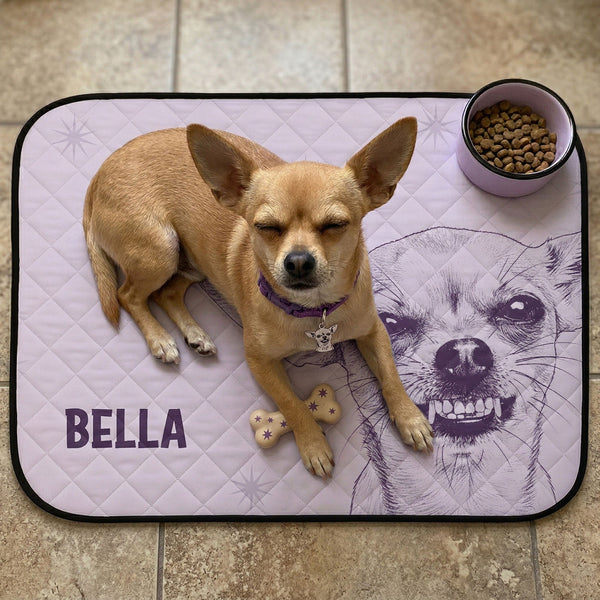 Custom Pet Portrait - Personalized Cooling Mat