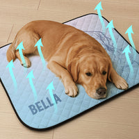 Custom Pet Portrait - Personalized Cooling Mat