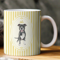 Custom Pet Portrait Watercolor New Version Gift For Dog Lover, Cat Lover - Personalized Mug