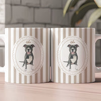 Custom Pet Portrait Watercolor New Version Gift For Dog Lover, Cat Lover - Personalized Mug