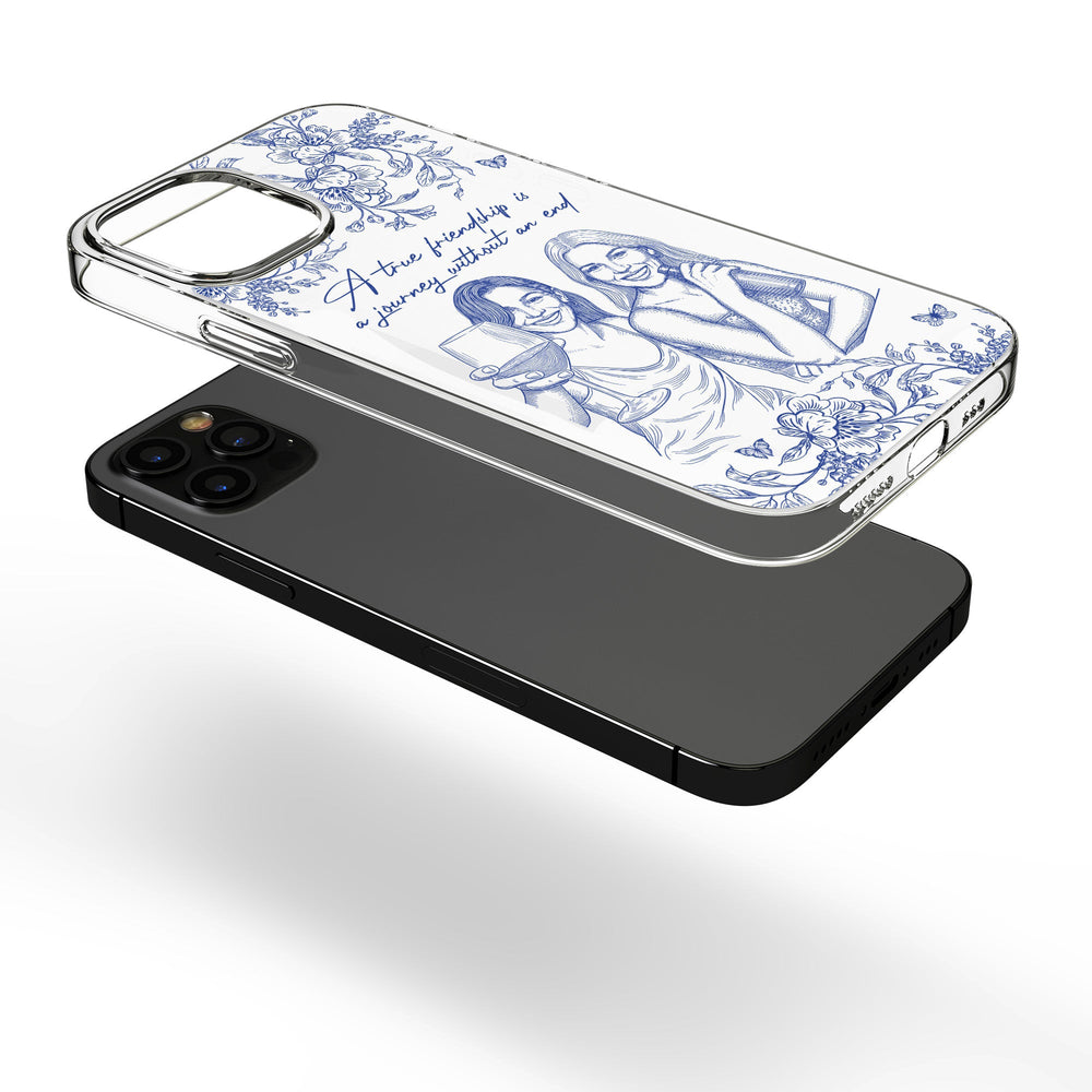 Custom Photo Gift For Friends, Soul Sisters - Personalized Phone Case