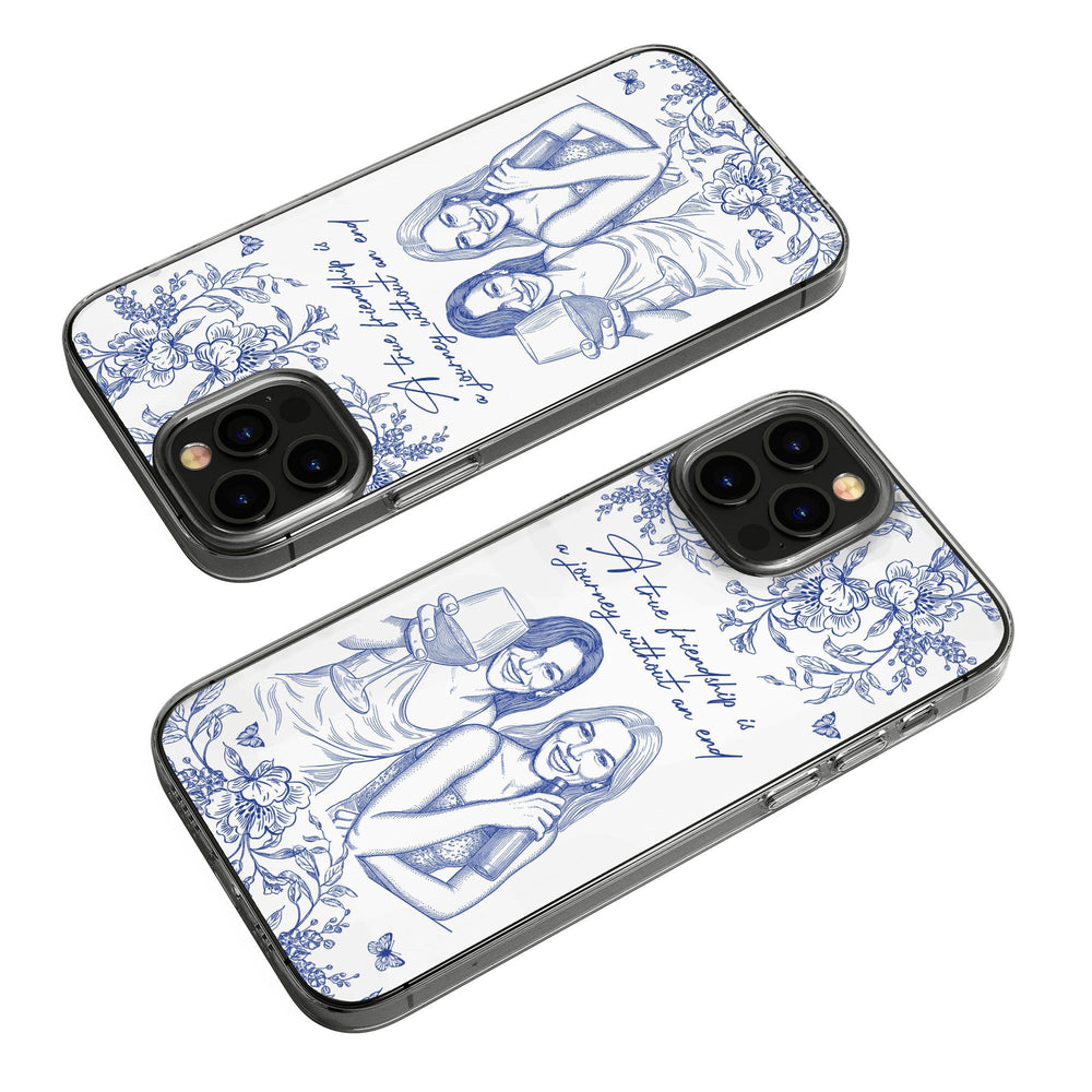 Custom Photo Gift For Friends, Soul Sisters - Personalized Phone Case
