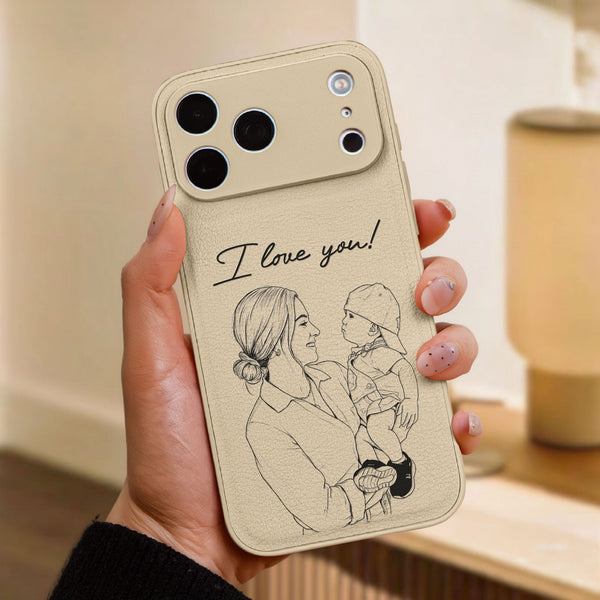 Custom Photo Mother's Day Gift For Wife, Mom, Grandma - Personalized Phone Case