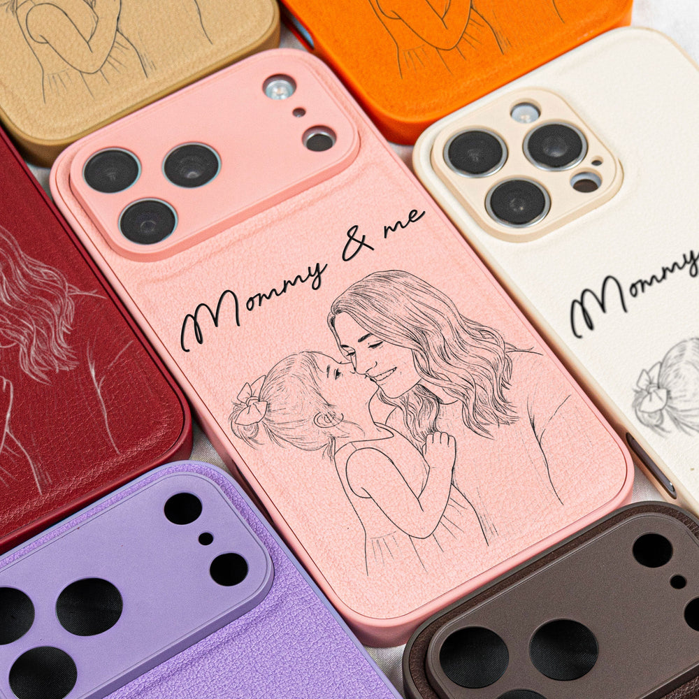 Custom Photo Mother's Day Gift For Wife, Mom, Grandma - Personalized Phone Case