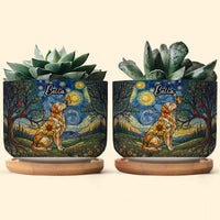 Custom Photo Pet Memorial - Personalized Plant Pot