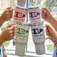 Custom School Pennant Flag - Personalized 40oz Tumbler