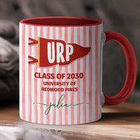 Custom School Pennant Flag - Personalized Mug