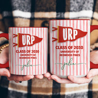 Custom School Pennant Flag - Personalized Mug