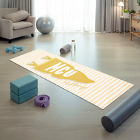 Custom School Pennant Flag - Personalized Yoga Mat