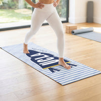 Custom School Pennant Flag - Personalized Yoga Mat