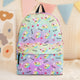 Custom Cute Dumpling Kids Backpack, Personalized Name School Bookbag