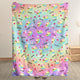 Personalized Cute Dumpling Fleece Blanket - Custom Name Cozy Sherpa Throw