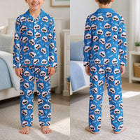 Custom Cute Dumpling Pajama Set, Personalized Family Sleepwear