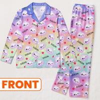 Custom Cute Dumpling Pajama Set, Personalized Family Sleepwear