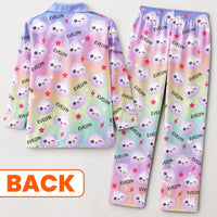 Custom Cute Dumpling Pajama Set, Personalized Family Sleepwear